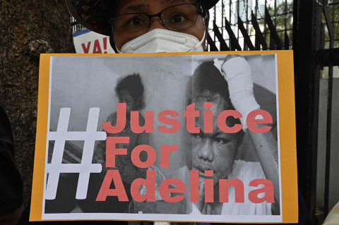 Koalisi Sipil Gelar Aksi di Kedubes Malaysia Tuntut Keadilan untuk Adelina