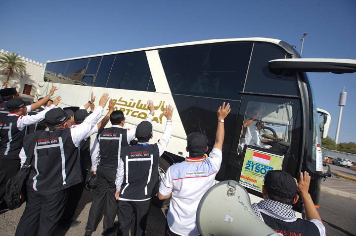 Pelepasan Keberangkatan Jemaah Kloter Terakhir dari Madinah ke Mekkah