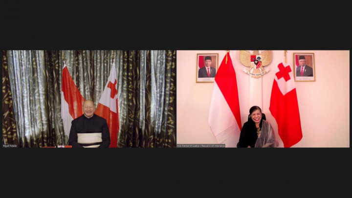 Indonesian Ambassador Hands over Credentials to King of Tonga