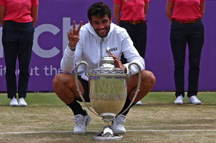 Berrettini, Runner-up Wimbledon 2021 Absen karena Covid