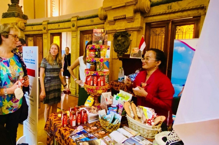 RI Hadirkan Produk Pangan di 'Genova in the World, the World in Genova'