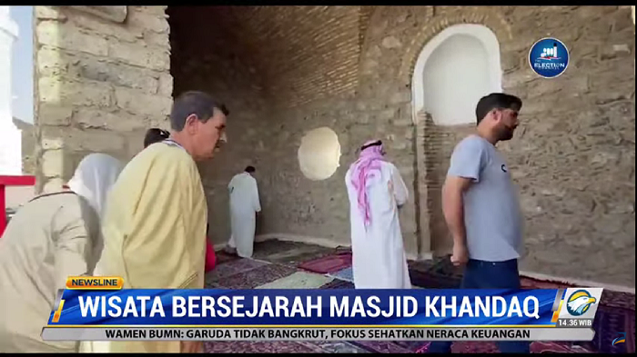 Yuk Intip, Wisata Religi Bersejarah Masjid Khandaq Madinah