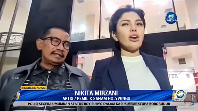 Nikita Mirzani Kaget Holywings Dicabut Izinnya