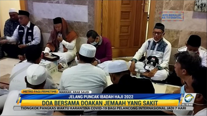 Jelang Puncak Haji, Jemaah Asal Bogor Gelar Doa Bersama