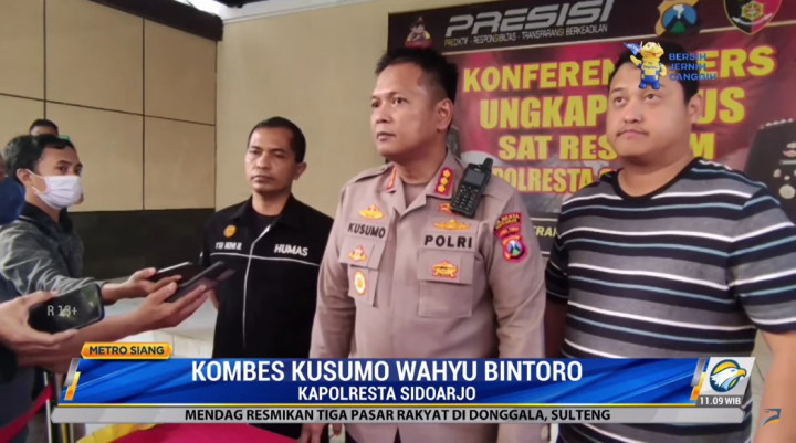 Polisi Tunggu Hasil Uji Balistik untuk Kasus Penembakan di Sidoarjo