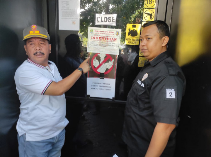 Holywings Forest Kota Bekasi Disegel