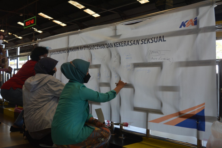 Daop 3 Cirebon Gelar Aksi Lawan Tindak Kekerasan Seksual di Kereta