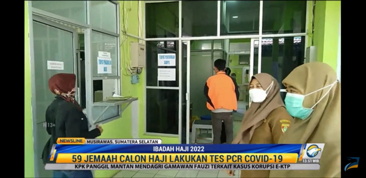 59 Jemaah Calon Haji di Musi Rawas Jalani Tes PCR