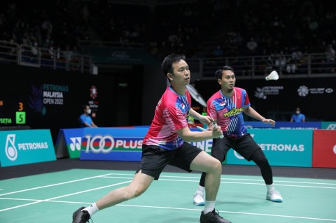 Malaysia Open: Diwarnai Protes kepada Wasit, Ahsan/Hendra Melaju ke Babak 16 Besar