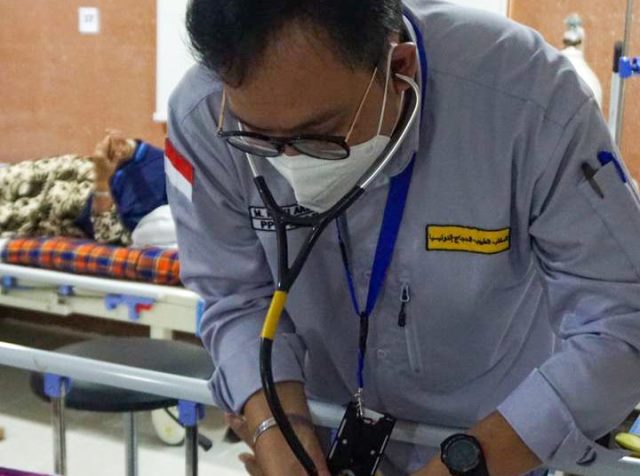Terdapat tiga jenis kelainan jantung yang dialami jemaah yang dirawat di KKHI Makkah. (Foto: Dok. Birkom Kemenkes)