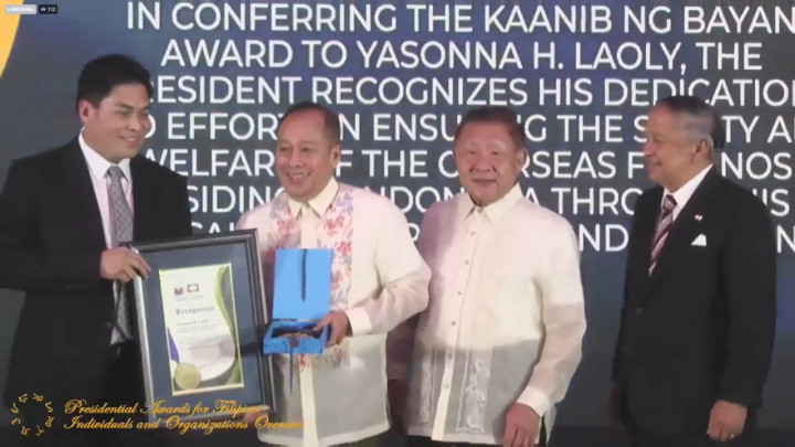 Presiden Duterte Puji Kebijakan Menkumham Yasonna Melindungi Warga Filipina