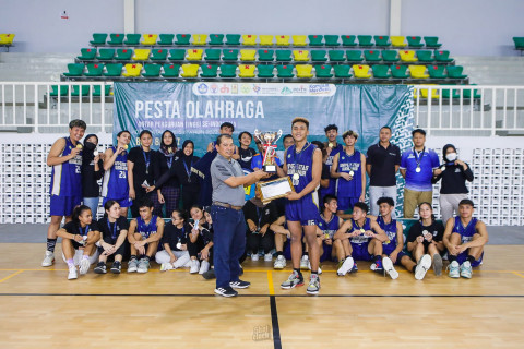 Tim Basket Universitas Budi Luhur Juara Umum Kejurnas Antar Kampus