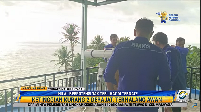 Hilal Berpotensi Tidak Terlihat di Ternate