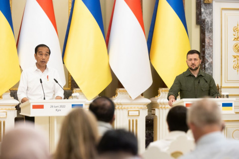 Jokowi, Zelenskyy Discuss Efforts to Resume Export of Ukraines Agricultural Products