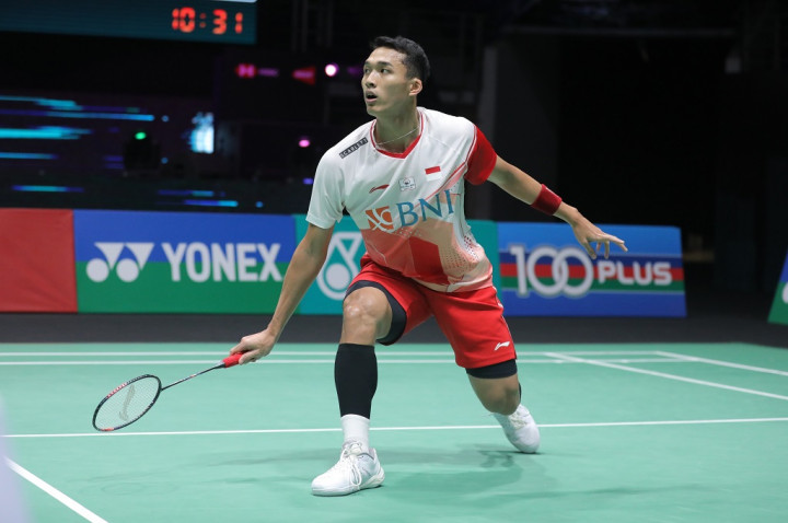 Malaysia Open: Jonatan ke Perempat Final, Rinov/Pitha Terhenti