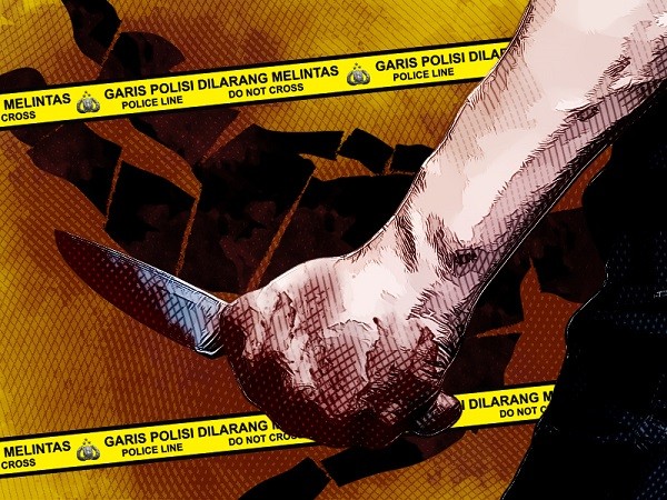 Keluar Penjara, Pria di Ngawi Langsung Tikam Istri