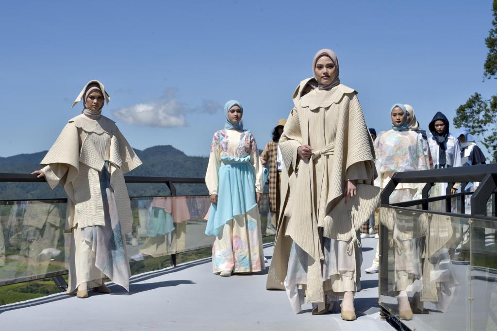 Road to JMFW 2023 Seri Bandung diselenggarakan di Nimo Highland, Pangalengan, Bandung, Jawa Barat, Rabu, 29 Juni 2022 (Foto:Dok.Kemendag)