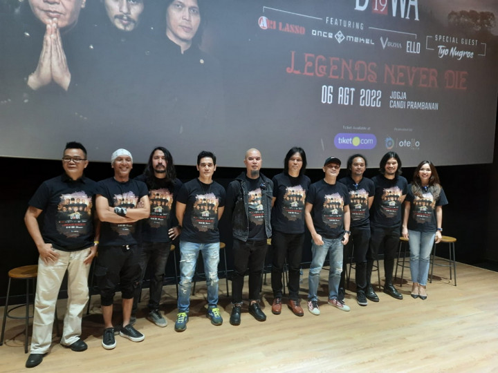 Konser Dewa 19 di Candi Prambanan Targetkan 5 Ribu Penonton