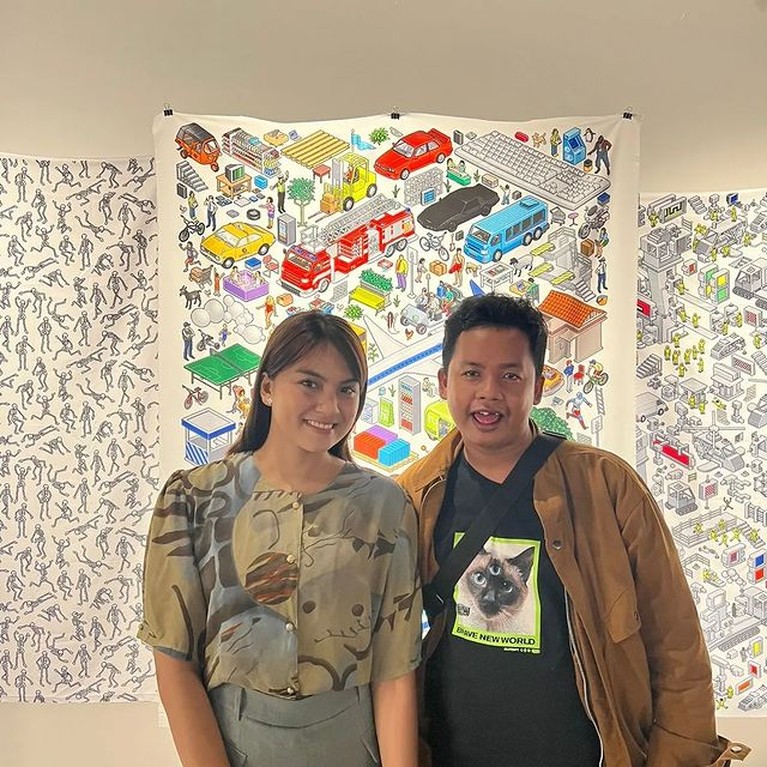 Dustin Tiffani dan Ditha (Foto: instagram)