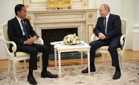 Russia Has Good Ties with Indonesia: Putin