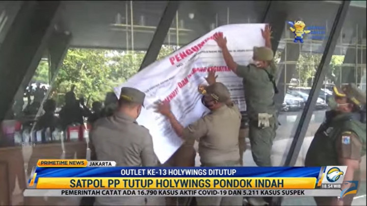 Outlet ke-13 Holywings Ditutup