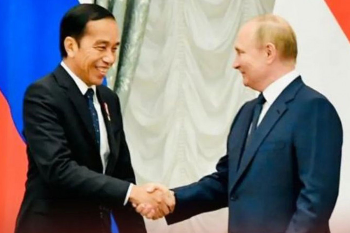 Bertemu Putin, Jokowi Siap Jembatani Komunikasi Rusia dan Ukraina