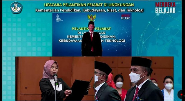 Dilantik Sebagai Rektor Unesa, Nadiem Pesan Cak Hasan Lanjutkan Iklim Pendidikan Memacu Kreativitas dan Inovasi