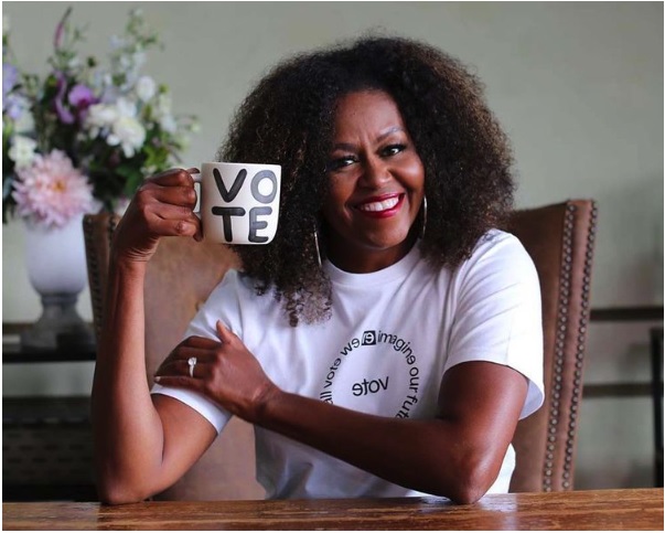 Michele Obama Luncurkan Lipstik untuk Dorong Minat Pendaftaran Pemilih AS