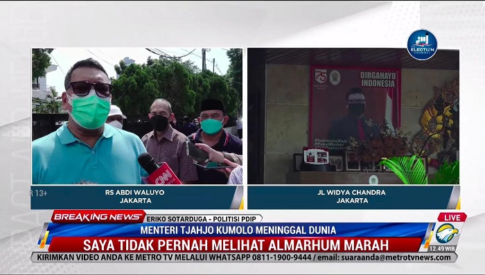 Kesaksian Politikus PDIP Eriko Sutarduga tentang Sosok Tjahjo Kumolo