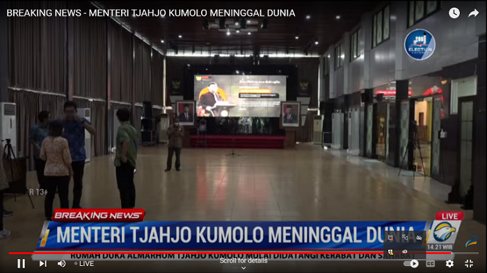 Mahfud MD dan Pratikno Jadi Inspektur Upacara Pelepasan Jenazah Tjahjo Kumolo