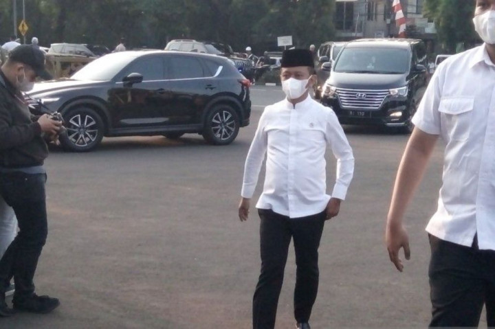 Sejumlah Menteri Hadiri Pemakaman Tjahjo Kumolo