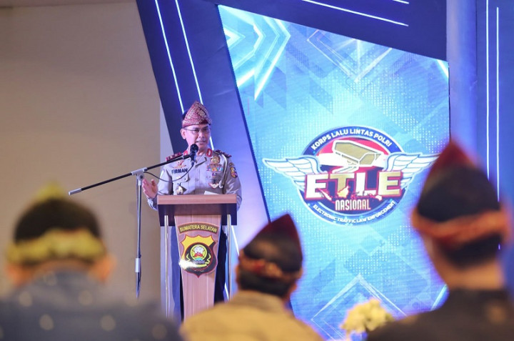 Kakorlantas Resmikan Tilang Elektronik Tahap II di Sumsel