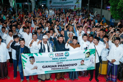Gus Nusantara Sosialisasikan Sosok Ganjar di Jatim