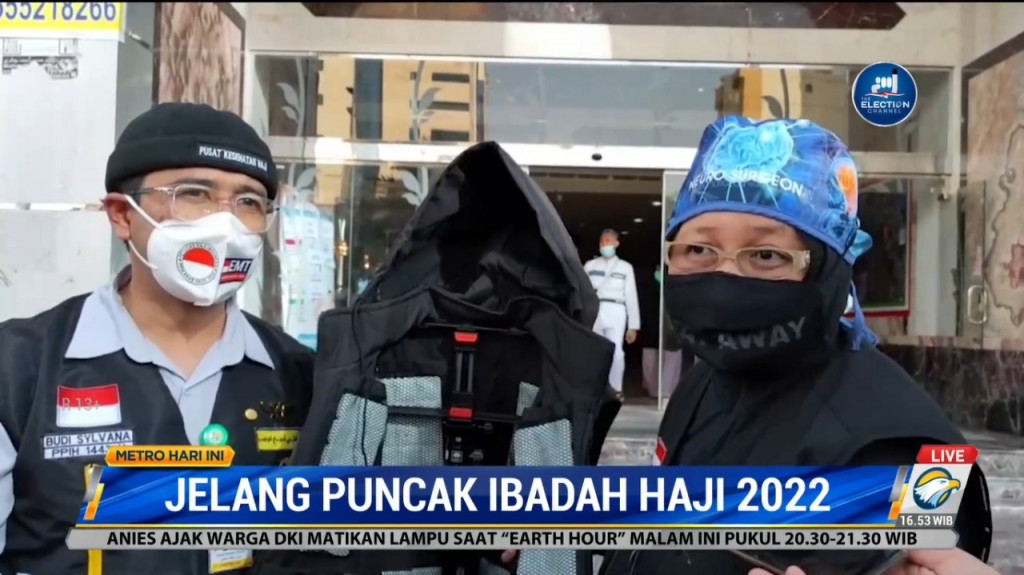 Jelang puncak ibadah haji 2022. Foto: Dok/Metro TV