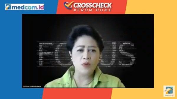 Pengamat pertahanan dan militer Connie Rahakundini Bakrie. Medcom.id/Theo