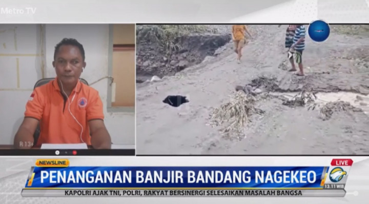 Nagekeo Diterjang Banjir Bandang dan Longsor, Akses Jalan Jadi Prioritas Penanganan
