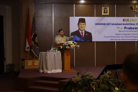 Prabowo Masih Enggan Komentari Pilpres 2024