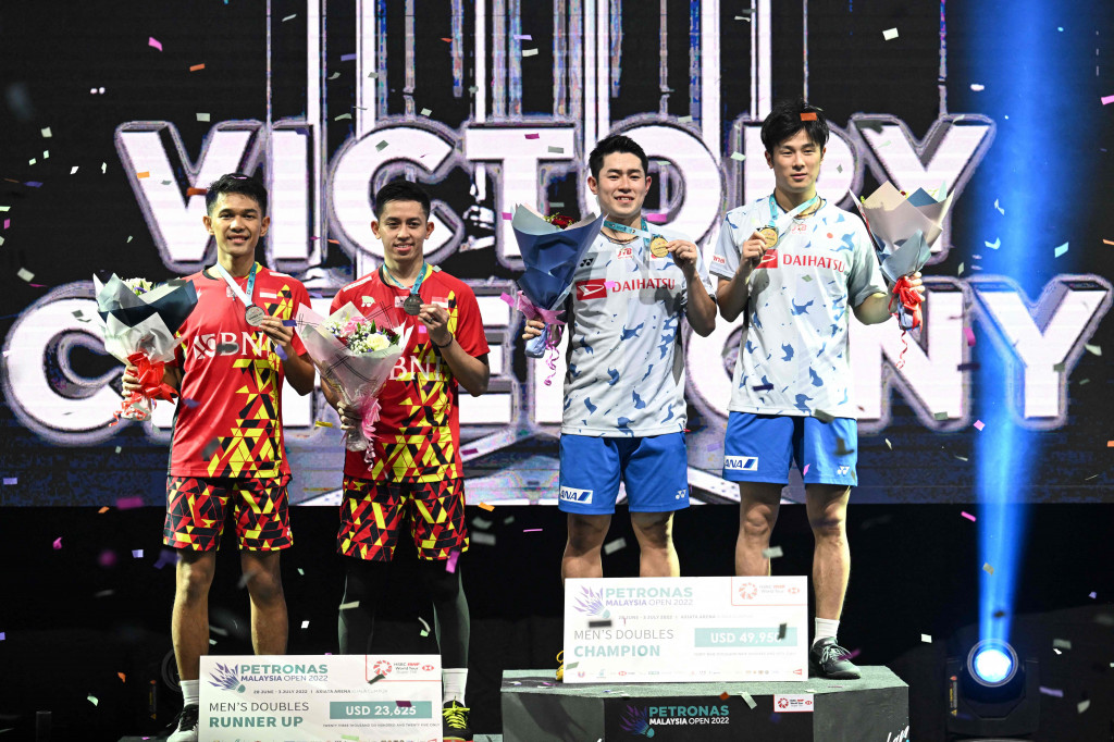 Malaysia Open 2022: Fajar/Rian Harus Puas Jadi Runner Up