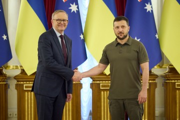 PM Albanese Reiterates Australias Support for Ukraine during Kyiv Visit