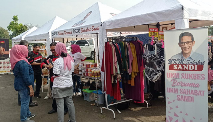 Relawan Sandiaga Bantu Pemasaran Hasil UMKM di Cimahi