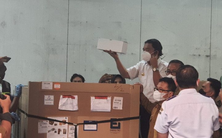 94 Ribu Dosis Vaksin PMK Tiba di Bandara Soetta