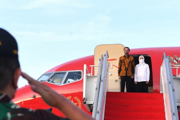 Bertolak ke Semarang, Presiden Bakal Hadiri Upacara Hari Bhayangkara Besok