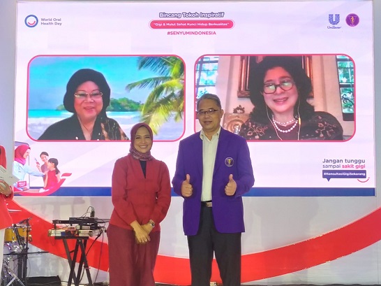 Sejumlah pembicara dalam acara 'Bincang Tokoh Inspiratif: Gigi & Mulut Sehat Kunci Hidup Berkualitas' Pepsodent dan PDGI. (Foto: Dok. Istimewa)