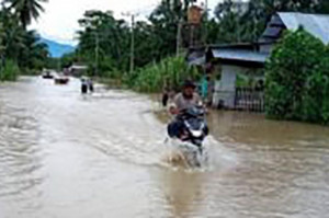 4 Kecamatan di Nagan Raya Berpotensi Banjir
