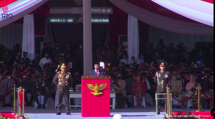 Presiden Instruksikan Polri Maksimal Menangani Persoalan Bangsa