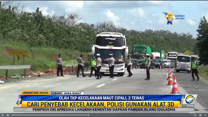 Cari Penyebab Kecelakaan Maut Cipali, Polisi Gunakan Alat 3D