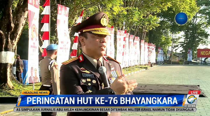 Begini Persiapan Puncak HUT ke-76 Bhayangkara