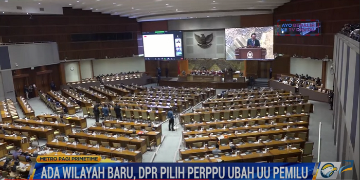Ada Wilayah Baru, DPR Pilih Perppu Ubah UU Pemilu