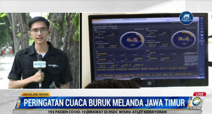 BMKG: Waspada Cuaca Buruk di Jawa Timur Hingga 6 Juli