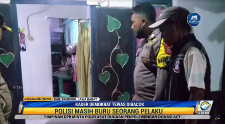 Kader Demokrat di Kabupaten Bandung Tewas Dibacok Preman